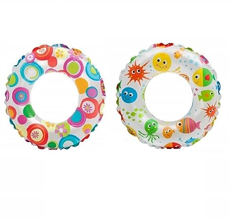 Pool Party Swimming Ring Swim Tube for Kids - swim floaties for toddlers